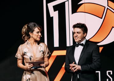 Oscar Filho e Miá Melo